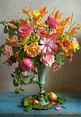 Пазл Castorland Осенние цветы / B-53537 (500эл)