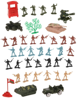 

Игровой набор Наша игрушка, Военный / 8210-18