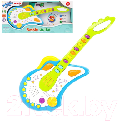 Музыкальная игрушка Наша игрушка Гитара / 3388B-1