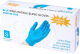 Перчатки одноразовые Wally Plastic (S, 100шт, голубой) - 