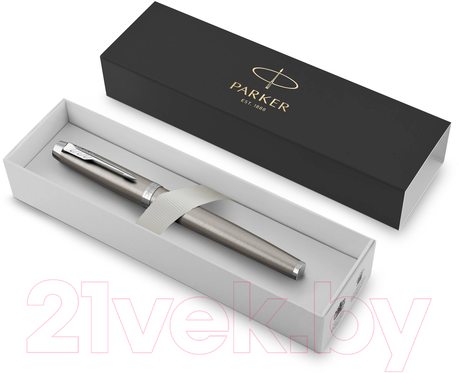 Ручка перьевая имиджевая Parker IM Stainless Steel CT 2143635 — фото 2