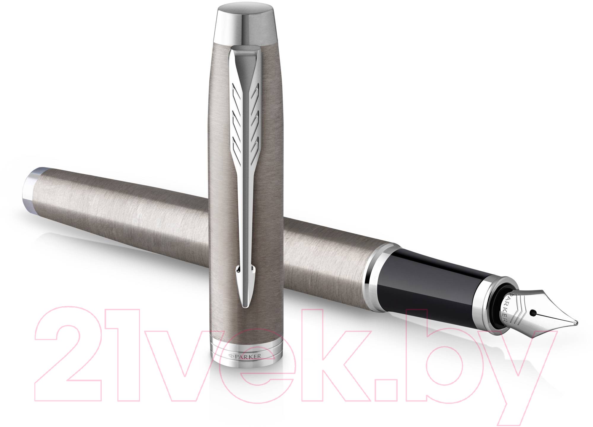 Ручка перьевая имиджевая Parker IM Stainless Steel CT 2143635 — фото 5