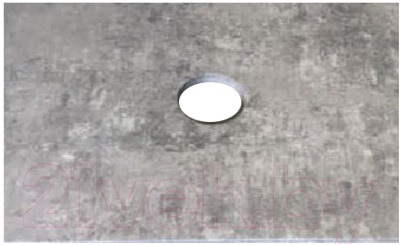 Столешница для ванной Garda 39.600.PVC (бетон)