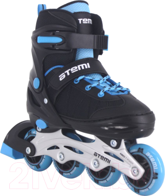

Роликовые коньки Atemi, Черный;синий, Abec-7 Carbon / AIS01BS