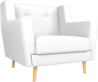 Кресло мягкое Mebelico Брайтон 279 / 108884 (экокожа, белый) - 