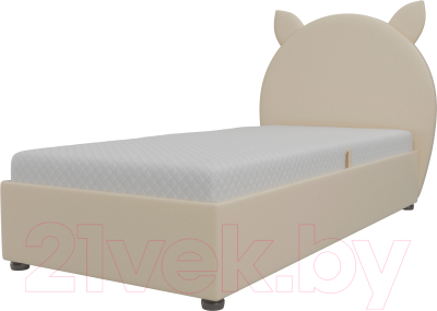 Односпальная кровать Mebelico Бриони 278 / 108854 (экокожа, бежевый)