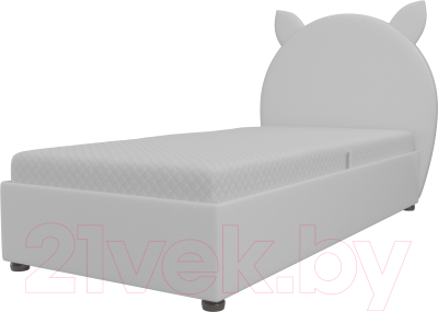 Односпальная кровать Mebelico Бриони 278 / 108855 (экокожа, белый)