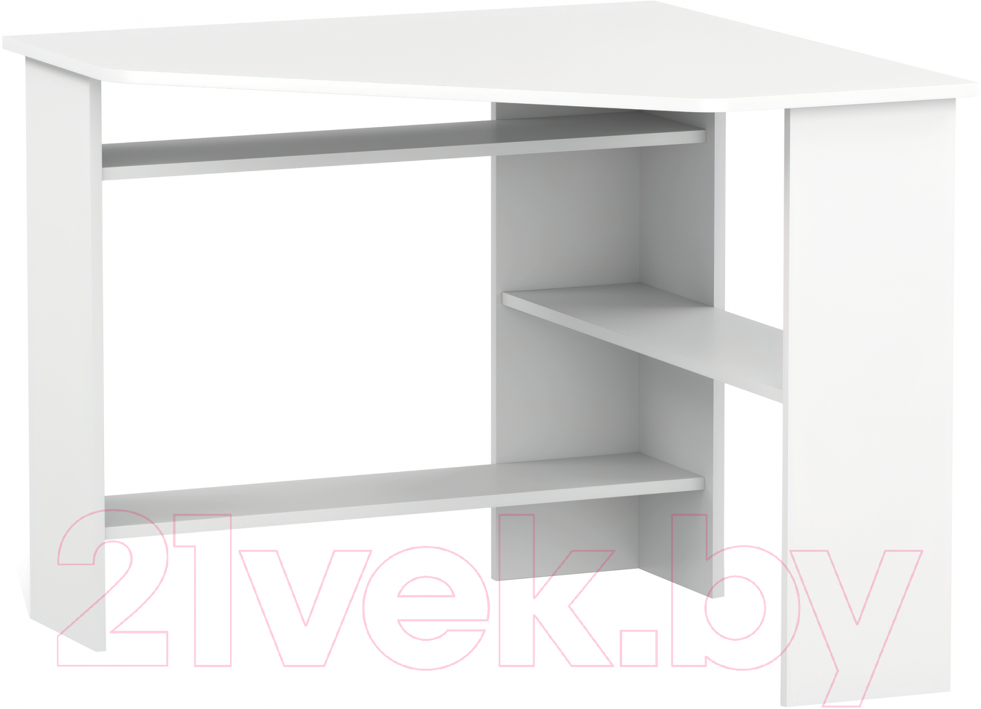 Письменный стол Сокол-Мебель КСТ-02 угловой (белый)