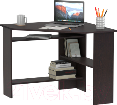 Письменный стол Сокол-Мебель КСТ-02 угловой (венге)