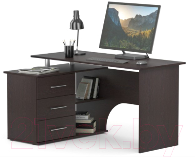 Письменный стол Сокол-Мебель КСТ-09Л (венге)