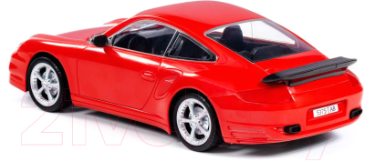Автомобиль игрушечный Полесье Легенда-V6 / 89038 (инерционный, красный)