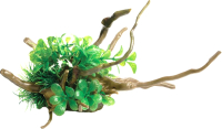 Декорация для аквариума Laguna Коряга с растениями / 74044215(M) - 