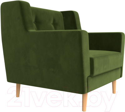 Кресло мягкое Mebelico Брайтон 279 / 108874 (микровельвет, зеленый)