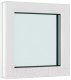 Окно ПВХ Brusbox Глухое 2 стекла (1300x1300x60) - 