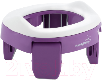 Дорожный горшок Roxy-Kids HandyPotty / HP-250M (фиолетовый)