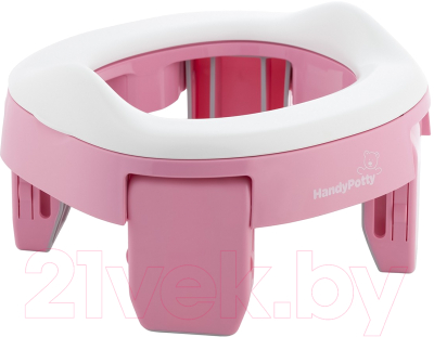 Дорожный горшок Roxy-Kids HandyPotty / HP-250RG (розовый)