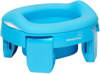 Дорожный горшок Roxy-Kids HandyPotty / HP-255B (голубой) - 
