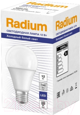 Лампа Radium LED A100 12W груша E27 (теплый белый)