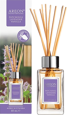 Аромадиффузор Areon Sticks Patchouli Lavender Vanilla / ARE-PS5 (85мл) - 