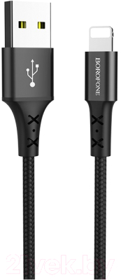 Кабель Borofone BX20 USB Lightning (черный)