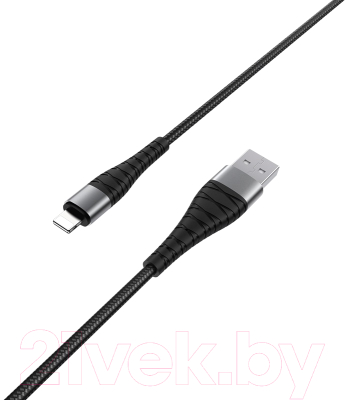 Кабель Borofone BX32 USB Lightning (черный)