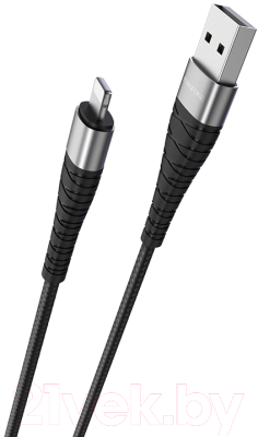 Кабель Borofone BX32 USB Lightning (черный)