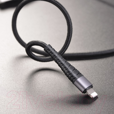 Кабель Borofone BX32 USB Lightning (черный)