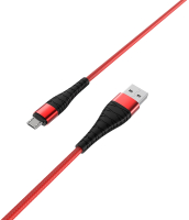 Кабель Borofone BX32 USB Micro (красный) - 