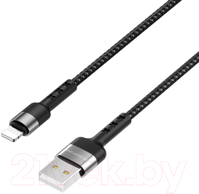 Кабель Borofone BX34 USB Lightning (черный)