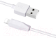 Кабель Hoco X1 USB Lightning (3м, белый) - 
