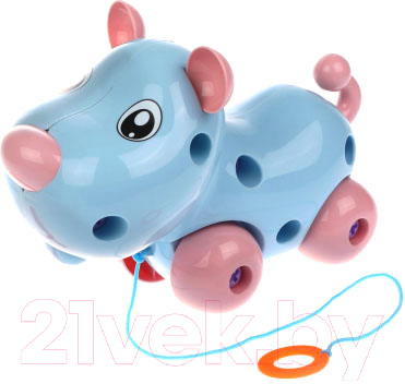 

Игрушка-конструктор Наша игрушка, Бегемотик / 582-1B