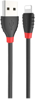 Кабель Hoco X27 USB Lightning (1.2м, черный) - 