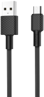 Кабель Hoco X29 MicroUSB (1м, черный) - 