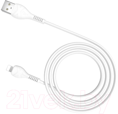 Кабель Hoco X37 USB Lightning (1м, белый)