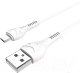 Миниатюра изображения товара Кабель Hoco X37 MicroUSB (1м, белый)