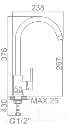 Смеситель Ledeme L4299-U