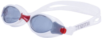 Очки для плавания Atemi B504 (белый/красный) - 