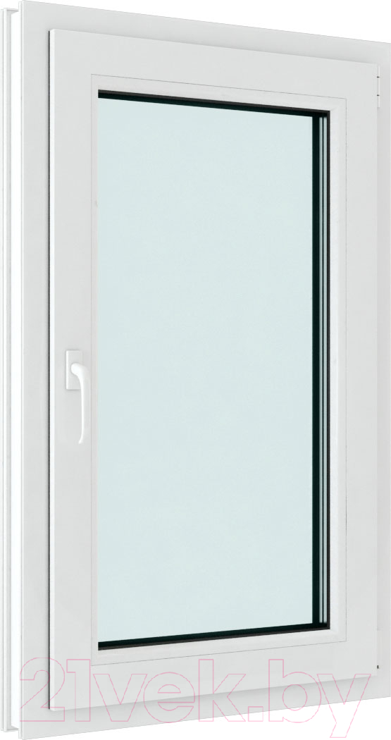 Окно ПВХ Rehau Roto NX Одностворчатое Поворотно-откидное правое 2 стекла