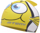 Шапочка для плавания Atemi FC101 (рыбка/желтый) - 