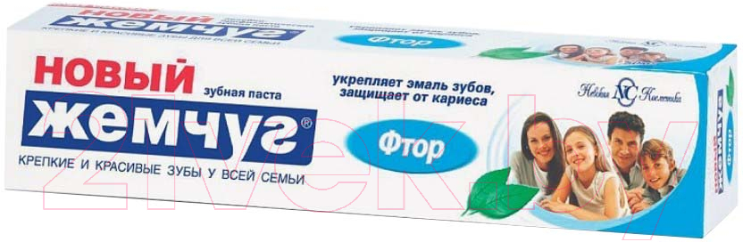 Зубная паста Новый жемчуг Фтор (100мл)