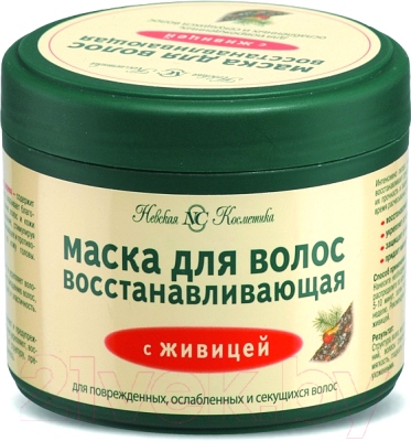 

Маска для волос Невская Косметика, Восстанавливающая с живицей