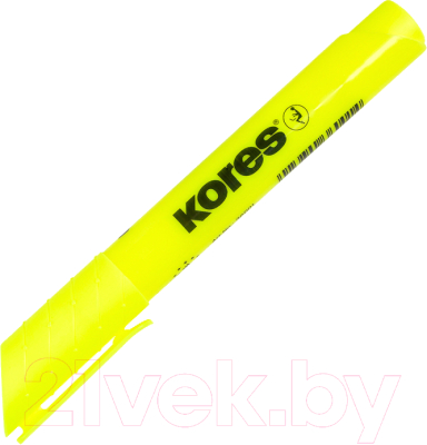 Текстовыделитель Kores High Liner Plus / 36001.02 (желтый)