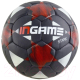 Футбольный мяч Ingame Stark IFB-121 (размер 5, черный/красный) - 