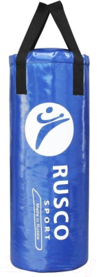 Боксерский мешок RuscoSport 16кг (синий)