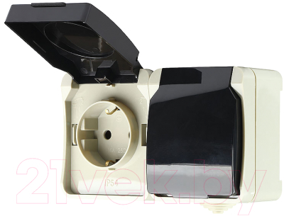 

Розетка SmartBuy, Сатурн SBE-04w-16-S2-Z