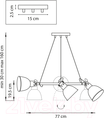 Люстра Lightstar Acrobata 761167