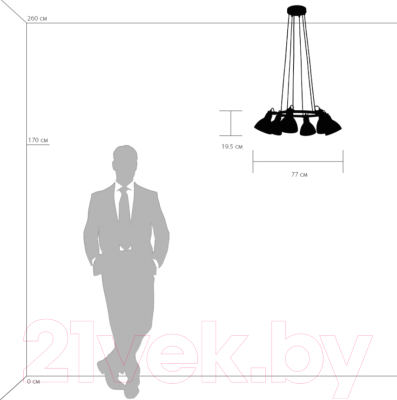 Люстра Lightstar Acrobata 761167