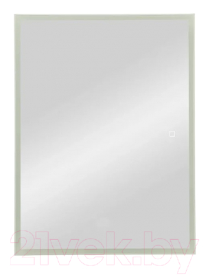 Шкаф с зеркалом для ванной Континент Reflex Led 60x80