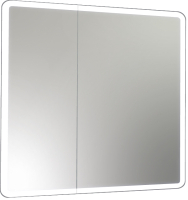 Шкаф с зеркалом для ванной Континент Emotion Led 80x80 (с датчиком движения) - 
