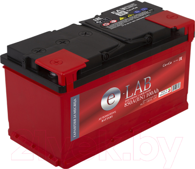 

Автомобильный аккумулятор E-Lab, 6СТ-100N 850А